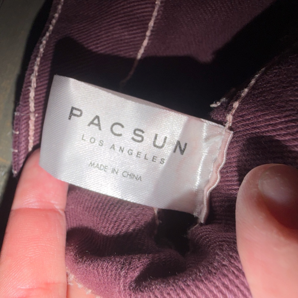 Women's juniors PacSun size 24 size 0 Dark Jean Shorts cute booty shorts - Picture 3 of 4